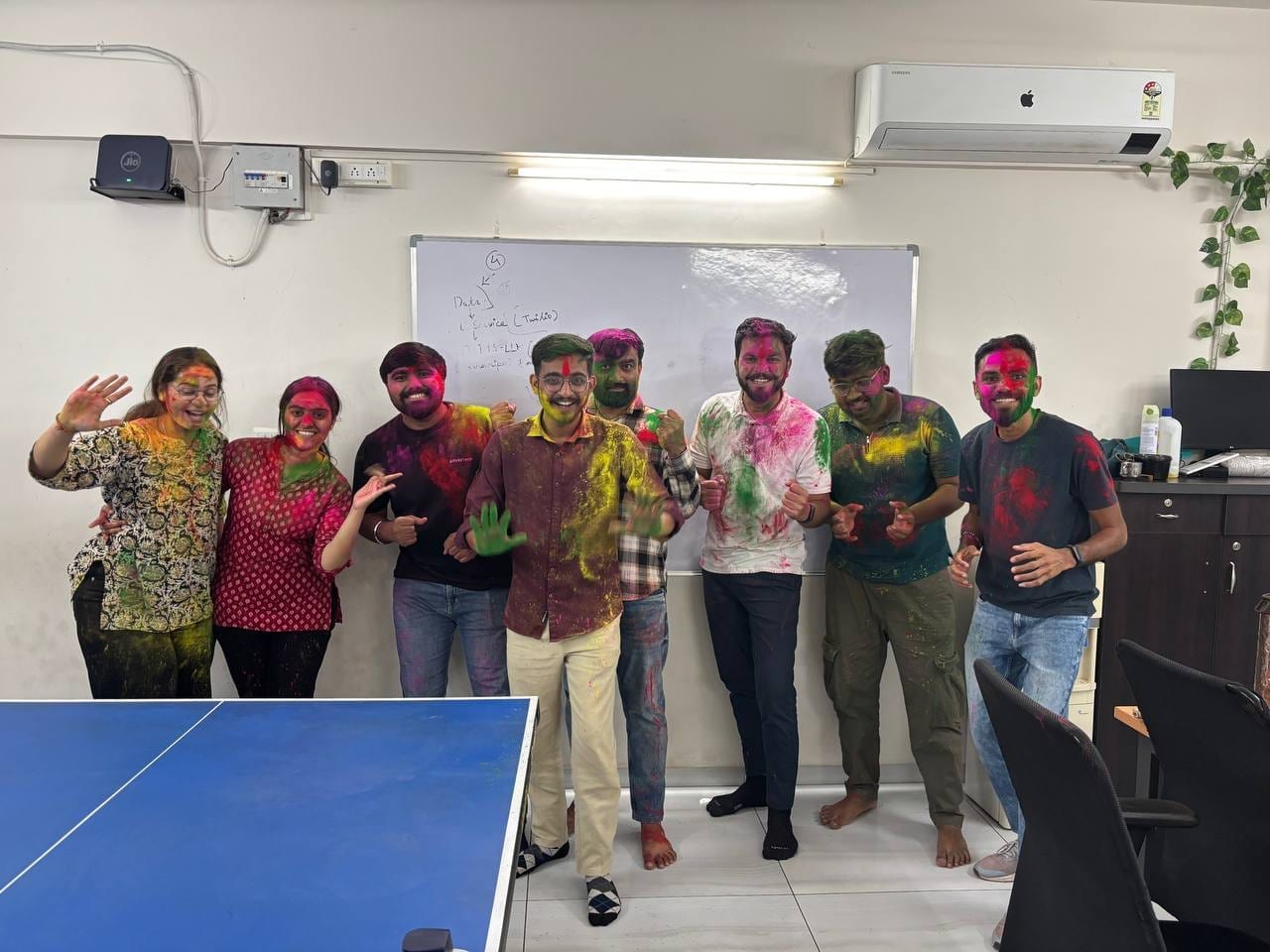 KyszTech Holi celebration