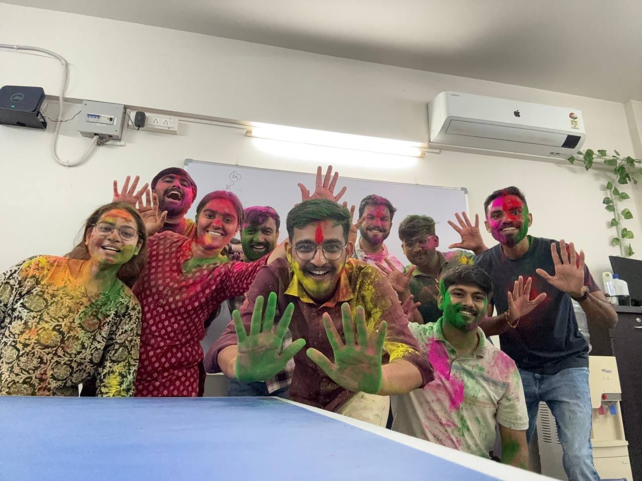 KyszTech Holi celebration