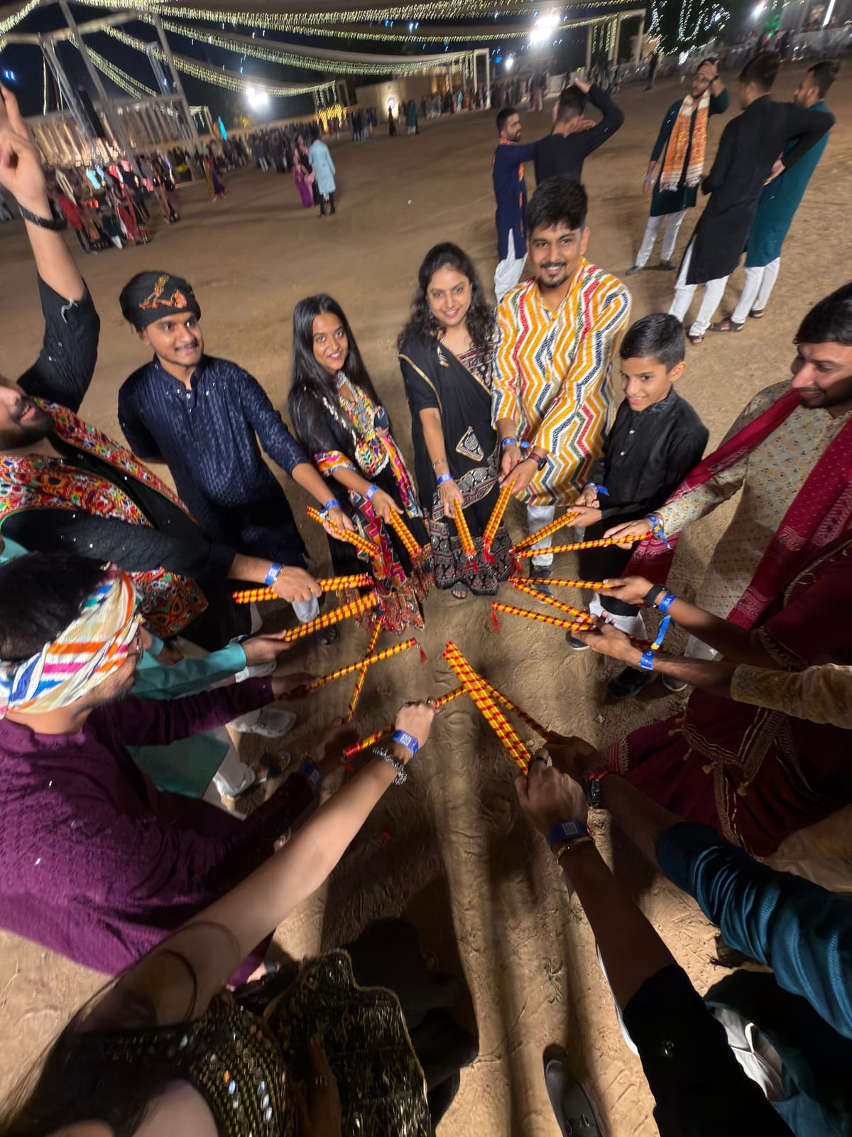 KyszTech Navratri celebration