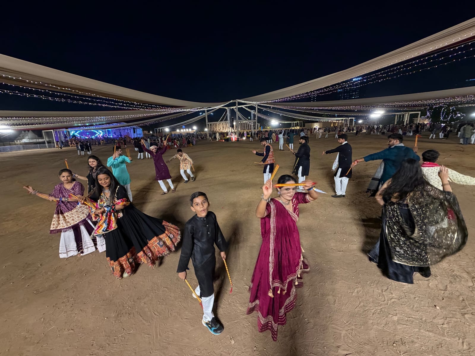 KyszTech Navratri celebration