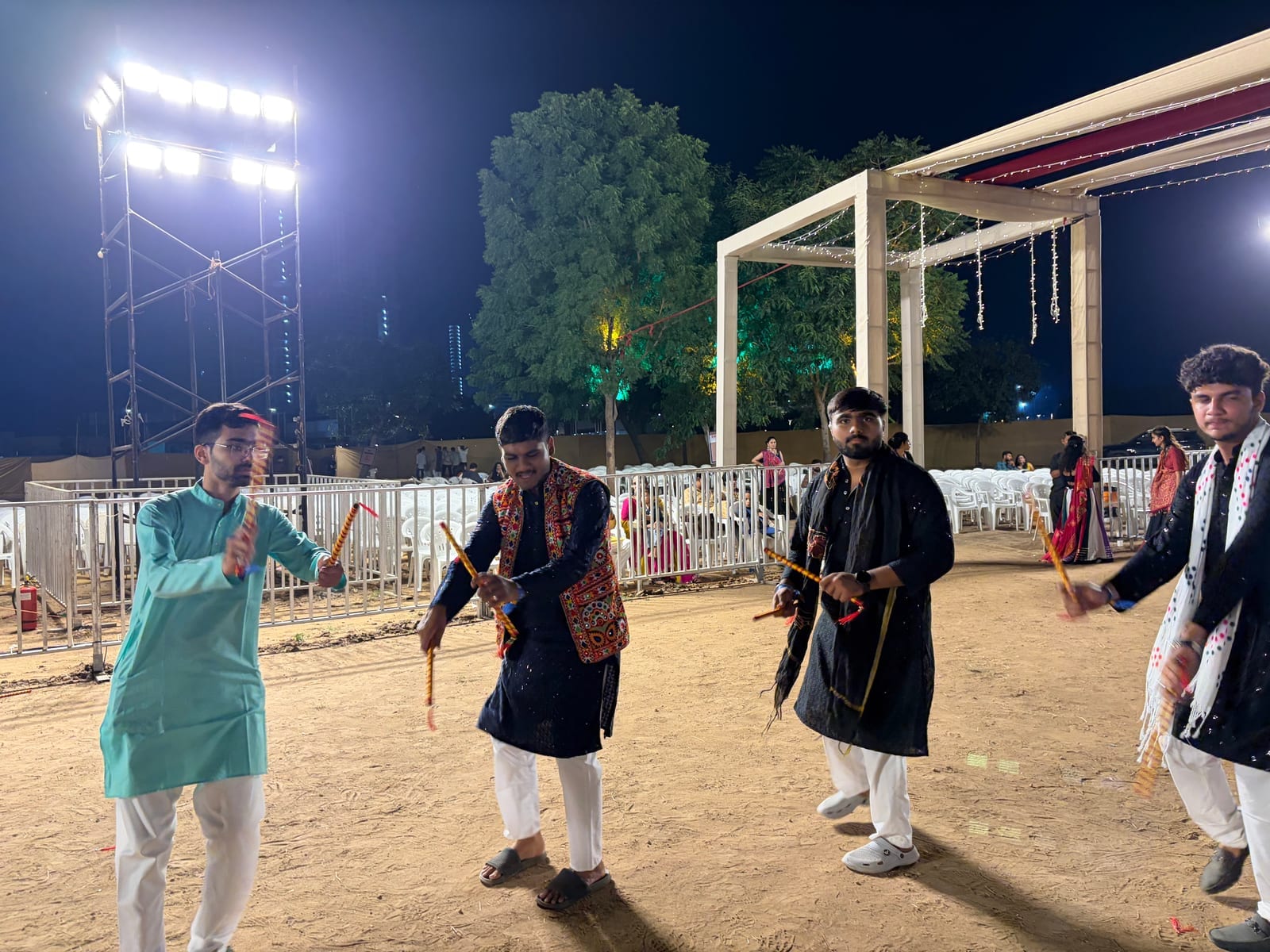 KyszTech Navratri celebration