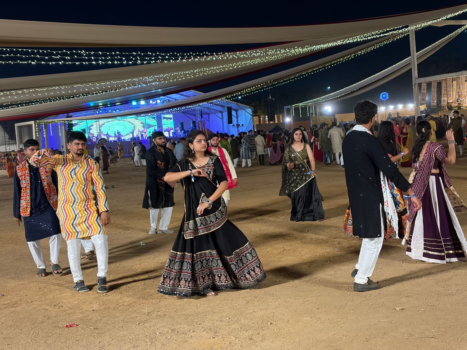 KyszTech Navratri celebration