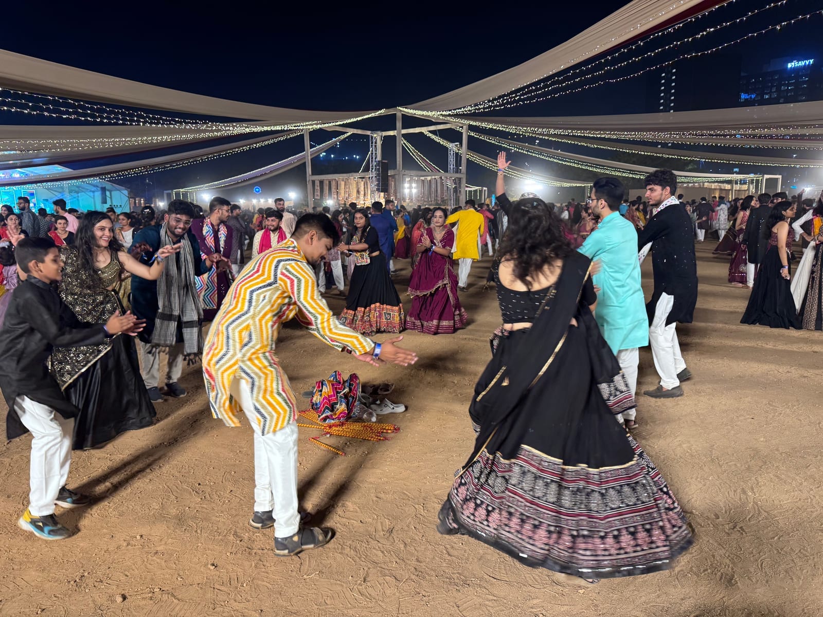KyszTech Navratri celebration