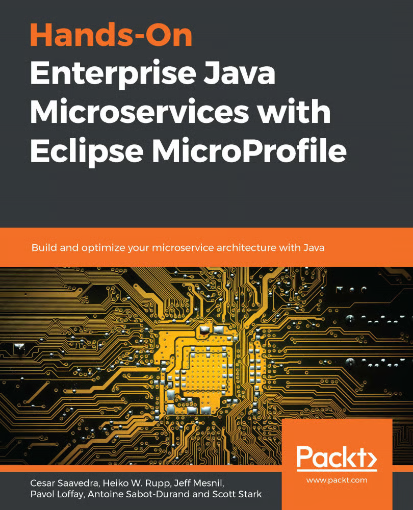 Enterprise Java Microservices with MicroProfile book cover